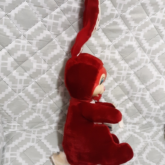 1950's Red Thumper Bunny - Picture 6 of 12